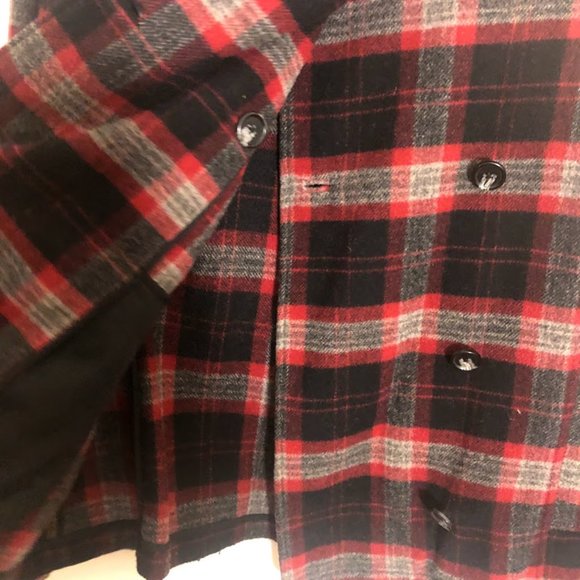 Woolrich Women's Wool Jacket Plaid Small - Picture 4 of 6